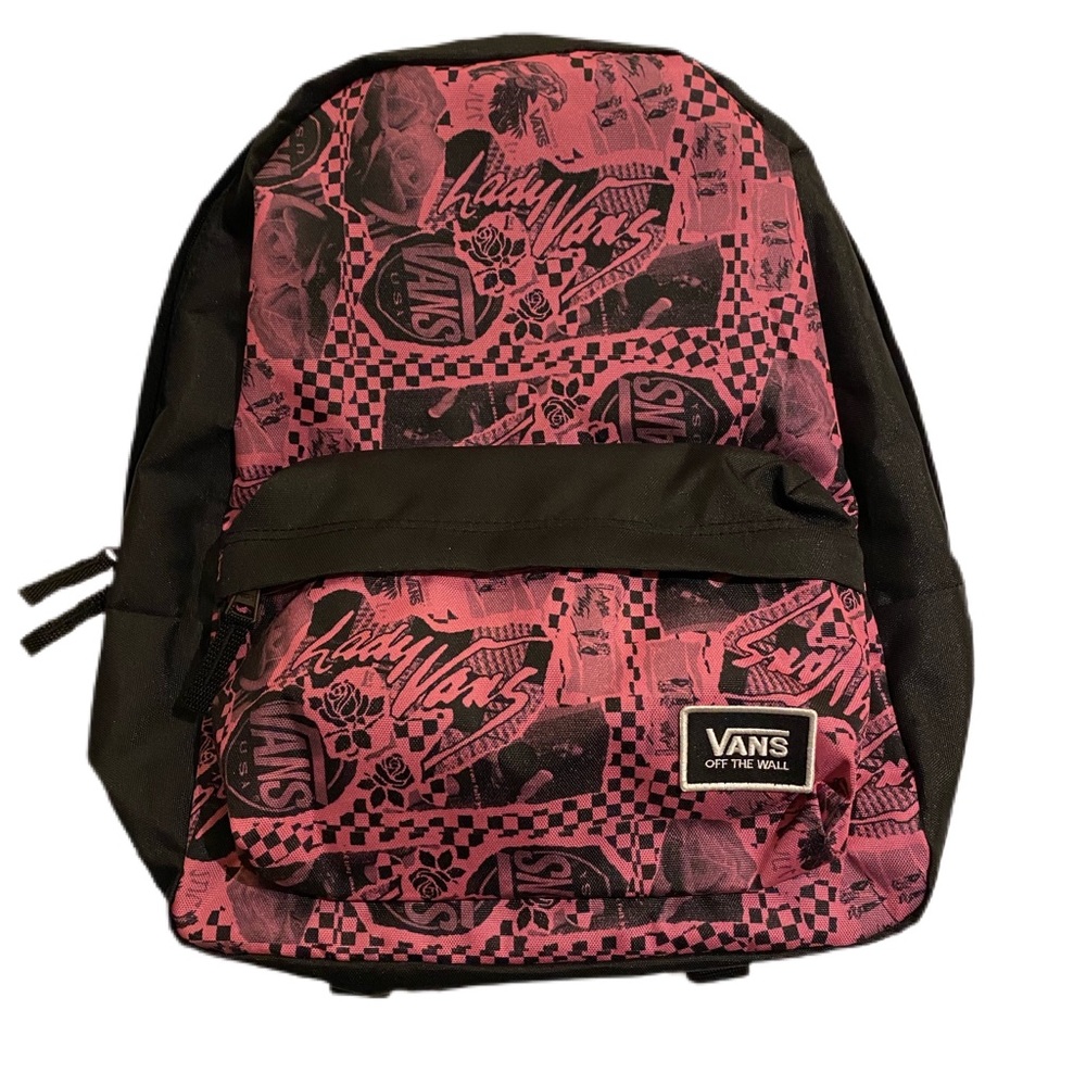 *NWT* 🌊Lady Vans Pink Graphic Backpack